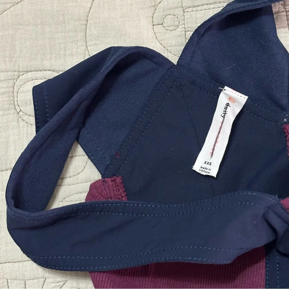 NWOT Daily Practice by Anthropologie Colorblock
Utility Jumpsuit Plum - Picture 9 of 10